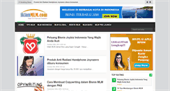 Desktop Screenshot of iklanmlm.com